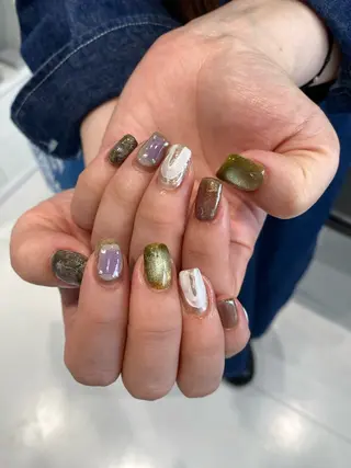 ネイル 草加ニュアンスネイル 🌚hersのネイルデザイン