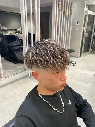 ショート カラー パーマ メンズ 🐉『メンズ美容師』 吉田龍星🐉のヘアスタイル