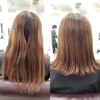 ミディアム ボブ・ロブ　福田 泰久✂️✨のヘアスタイル