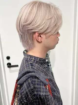 ショート カラー メンズ HARU//原宿🤍 リピート率NO.1のヘアスタイル