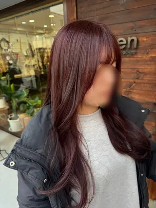 パーマ タン ユカのヘアスタイル