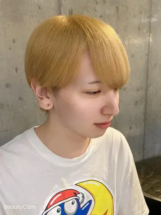 カラー 透明感/韓国風 🤍moeka🤍のヘアスタイル