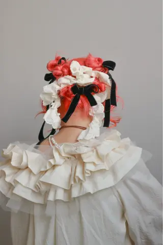 セミロング ヘアアレンジ DOULAQ所属・AKO .のヘアスタイル