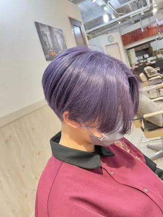 ショート エクリ麻布十番店所属・髪質改善/ 縮毛矯正/相原聡のヘアスタイル