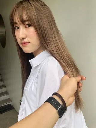 ロング カラー PALAN K-Beauty SHINJUKU所属・“ミニモ最高評価獲得 “代表"Kohei"のヘアスタイル