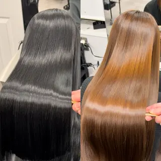 セミロング 💕韓国レイヤー× 髪質改善　宮内諒のヘアスタイル