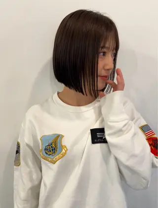 ミディアム KOCHAB本山所属・三谷 はるなのヘアスタイル