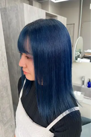 ミディアム kurune所属・kurune fuyuのヘアスタイル