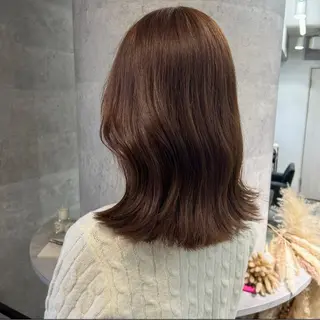 ミディアム カラー 外国人風ヘア/ 髪質改善/ayacaのヘアスタイル