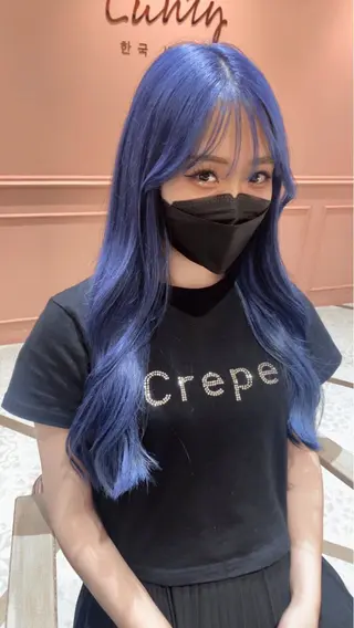 ロング カラー nameless miichiのヘアスタイル