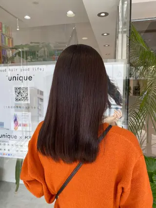 ロング カラー THE ESCALA 町田所属・町田縮毛矯正/ 髪質改善/美髪特化のヘアスタイル