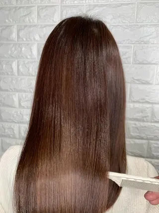 セミロング カラー ヘアアレンジ Lee東三国 店長 谷辻誠志のヘアスタイル