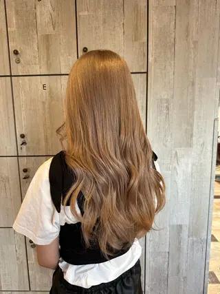 ロング カラー 柔らかいcolor ¦韓国¦🩰マユ🩰のヘアスタイル