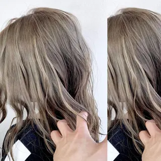 ショート カラー JuNブリーチに 縮毛矯正するプロのヘアスタイル