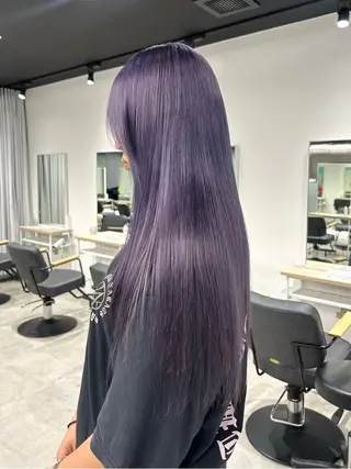 ロング カラー sawaka🪽うる 艶カラー/レイヤーのヘアスタイル