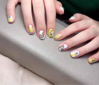 ネイル M🌷nail 長さだし専門店のネイルデザイン