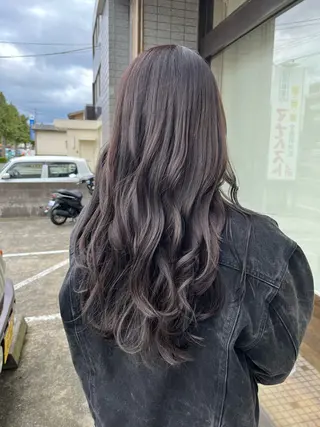 セミロング Un Fleur所属・立野 希沙のヘアスタイル