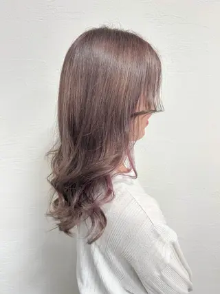 ロング カラー 🍓おかだ ゆい🍓のヘアスタイル