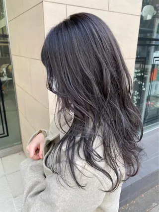 ロング 艶髪カラー🫧 髪質改善🪽萩原のヘアスタイル