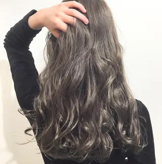 ロング カラー ヘアアレンジ As hair所属・柔らか垢抜けｶﾗｰと ｶｯﾄ🫧ASUKAのヘアスタイル