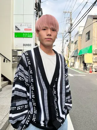 ショート カラー メンズ メンズパーマの達人 🌟川内絵人のヘアスタイル