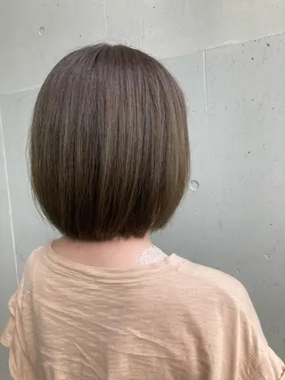 ミディアム カラー 一ノ瀬 蘭のヘアスタイル