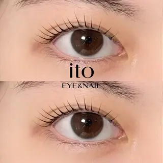 マツエク・マツパ ito  eye&nail所属・ito eye& nail藤崎店のマツエク・マツパデザイン
