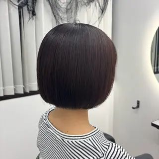 ショート Ren. 🦋デザインカラーのヘアスタイル