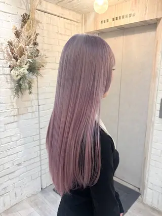 ロング Sena 🩶 cloe 新宿のヘアスタイル