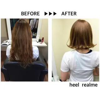 ショート ミディアム セミロング カラー パーマ ヘアアレンジ 成松 勇治のヘアスタイル