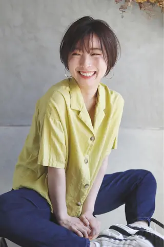 ショート さの あやねのヘアスタイル