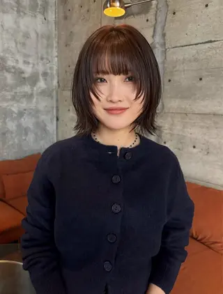 ショート sica所属・スタイル撮影 モデル募集momoのヘアスタイル