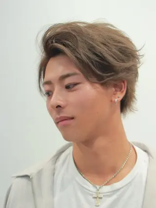 メンズ パーマ EARTH 越谷店のヘアスタイル