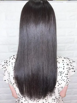 ロング 20代半ば上質なへア ケア 髪質改善 大西のヘアスタイル