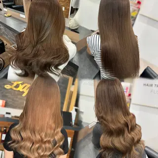 ロング カラー 横浜/エクステ特化× 艶カラー/あいかのヘアスタイル