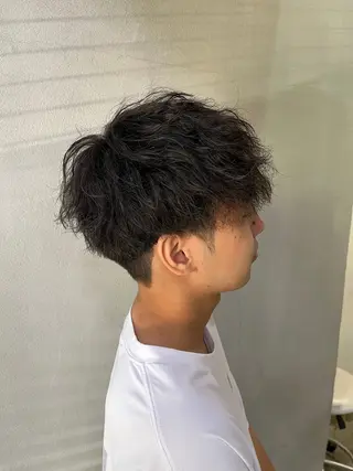 メンズ アキト/ メンズ/透明感暗髪のヘアスタイル