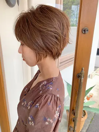 ショート お悩み改善カット 太田皓大のヘアスタイル