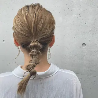 セミロング putri店長 和田鈴采のヘアスタイル