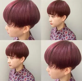 ショート カラー 遠藤沙也加 /レイヤーカットのヘアスタイル