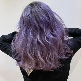 セミロング カラー likoa所属・北花田美容師🍃村尾 光太/むらのヘアスタイル