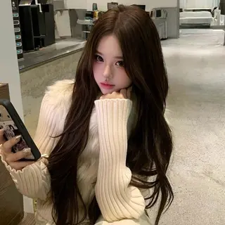 ロング カラー ワンホンヘア/ 透明感カラー/ゆうとのヘアスタイル