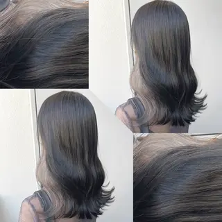 ミディアム カラー 🟦ニュアンス/メン ズパーマ横浜🟦のヘアスタイル