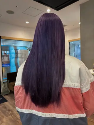 ロング カラー 髙木琉菜／レイヤー パーソナルカラーのヘアスタイル