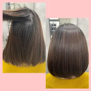 ミディアム 巻ける縮毛矯正🌸 勝倉　麗のヘアスタイル