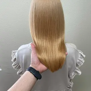 ミディアム カラー パーマ ヘアアレンジ メンズ キッズ ネイル マツエク・マツパ 髪質改善🇰🇷 レイヤーカット/梅田のヘアスタイル