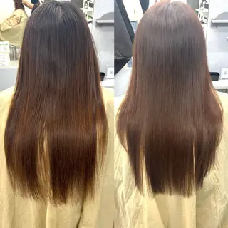 ロング カラー 🩷🎀モデル募集 きらら🎀🩷のヘアスタイル