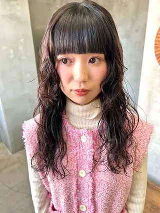 ロング パーマ tetohair 森田浩平のヘアスタイル