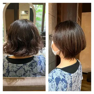 ショート 《酸性》矯正特化 SHIN亀井 真のヘアスタイル