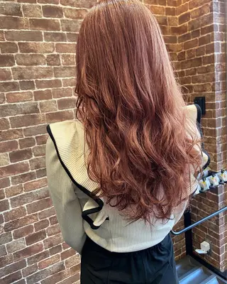 ミディアム カラー パーマ ヘアアレンジ メンズ キッズ ネイル マツエク・マツパ アイブロウ times salon名駅所属・久木原 ゆりのヘアスタイル