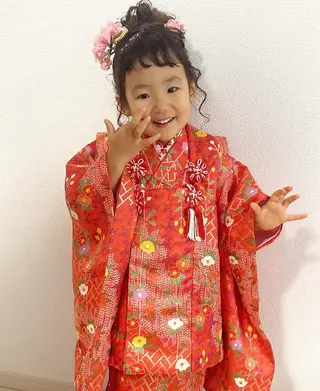 ヘアアレンジ キッズ ハウス山下あやか 成人式カットカラーのその他イメージ